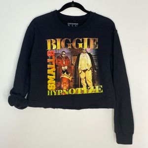 Notorious BIG Crop Top Sweater